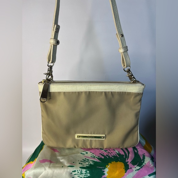 Brahmin Handbags - BRAHMIN Nylon & Leather Crossbody Bag